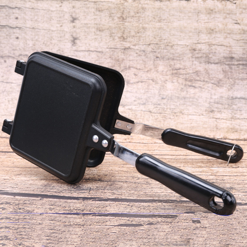 Moule à croque-monsieur en fonte d'aluminium, 35 cm — Cuisine Moule à croque-monsieur en fonte d'aluminium, 35 cm — Cuisine
