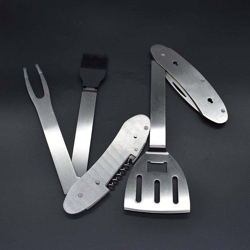 Ustensile de barbecue 5 en 1, acier inoxydable — Cuisine Ustensile de barbecue 5 en 1, acier inoxydable — Cuisine