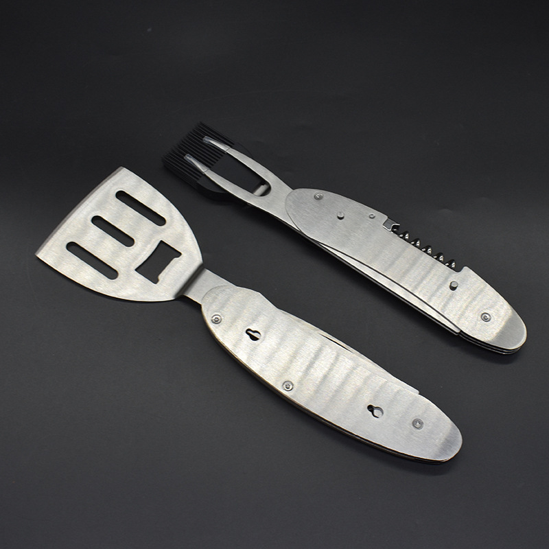 Ustensile de barbecue 5 en 1, acier inoxydable — Cuisine Ustensile de barbecue 5 en 1, acier inoxydable — Cuisine