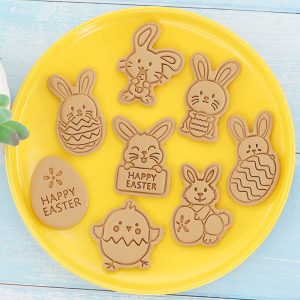Emporte-pièces de Pâques, lot de 8 motifs — Pâtisserie