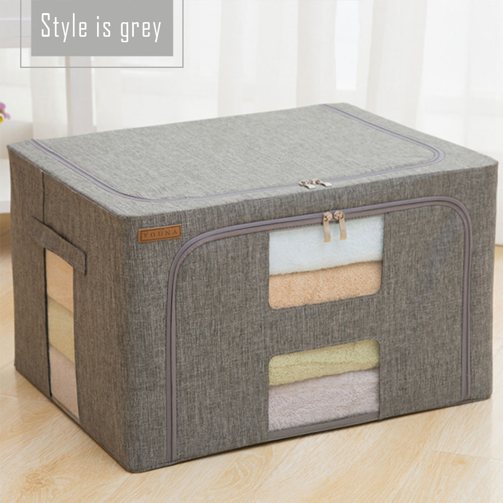 Boîte de rangement en toile Oxford 20 L, à roulettes — Rangement & organisation Boîte de rangement en toile Oxford 20 L, à roulettes — Rangement & organisation