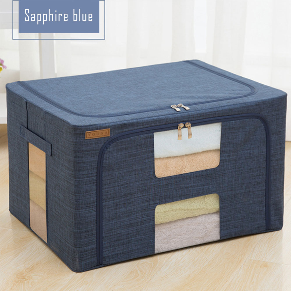 Boîte de rangement en toile Oxford 20 L, à roulettes — Rangement & organisation Boîte de rangement en toile Oxford 20 L, à roulettes — Rangement & organisation