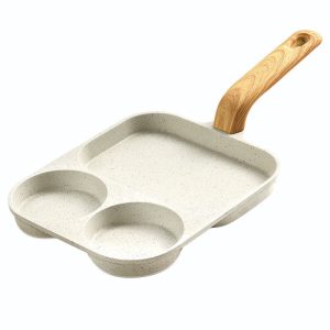 Poêle à œufs antiadhésive, finition effet pierre — Cuisine