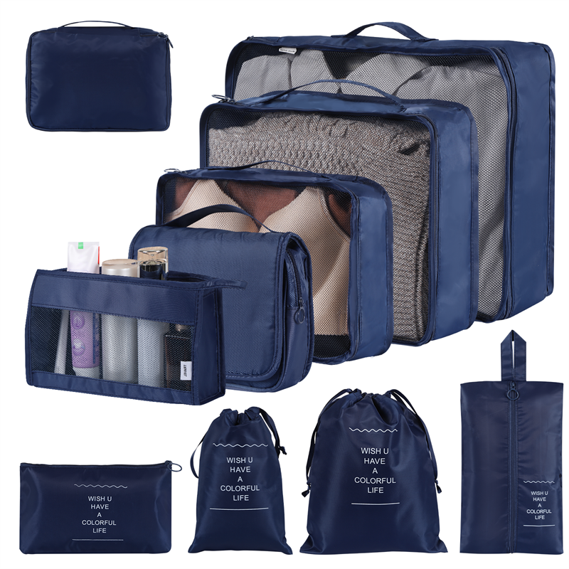 Jeu de sacs de rangement pour dressing, beige uni — Rangement & organisation Jeu de sacs de rangement pour dressing, beige uni — Rangement & organisation