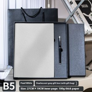 Carnet B5 à couverture souple grain litchi, papier 100 g — Papeterie