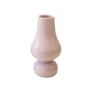 Vase en céramique émaillée violette — Décoration d'intérieur