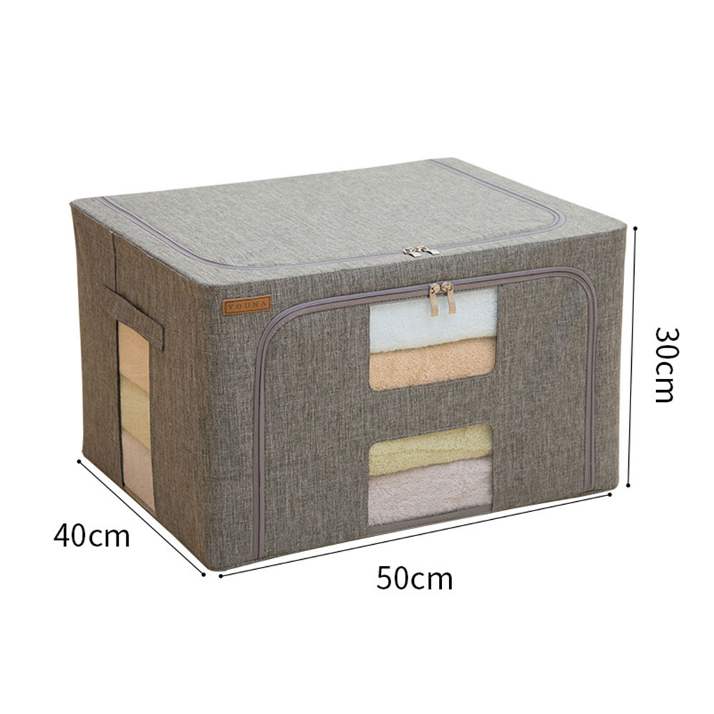 Boîte de rangement en toile Oxford 20 L, à roulettes — Rangement & organisation
