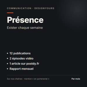 Formule communication Présence : ce qui est compris