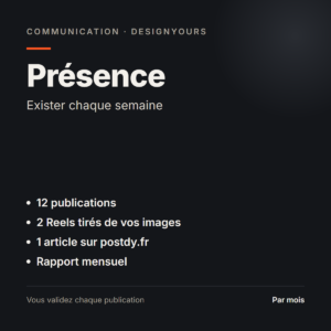Formule communication Présence : ce qui est compris