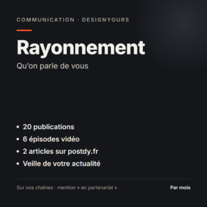 Formule communication Rayonnement : ce qui est compris